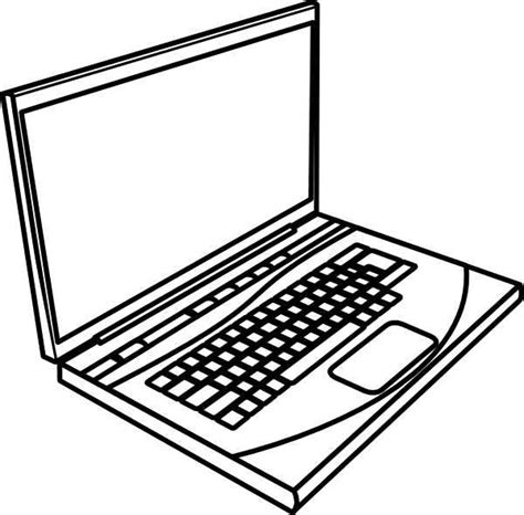 laptop  art  coloring computer coloring pages printable