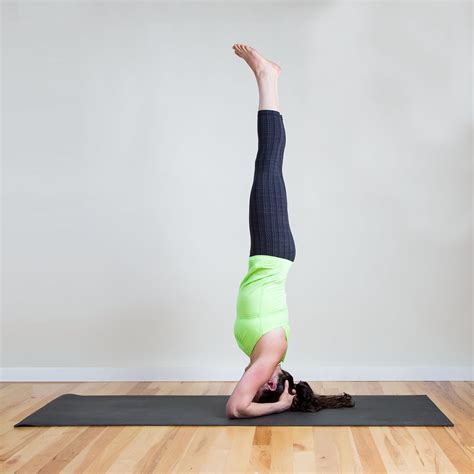 bound headstand yoga poses  tone upper body popsugar fitness photo