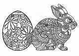 Pasqua Paques Ostern Erwachsene Lapin Oeuf Malbuch Adulte Egg Adulti Coniglio Oster Abis Gokil Pasquale Justcolor sketch template