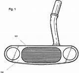 Precision Ground Face Putter Grooves Perfectly Flat Does Patents Golf sketch template