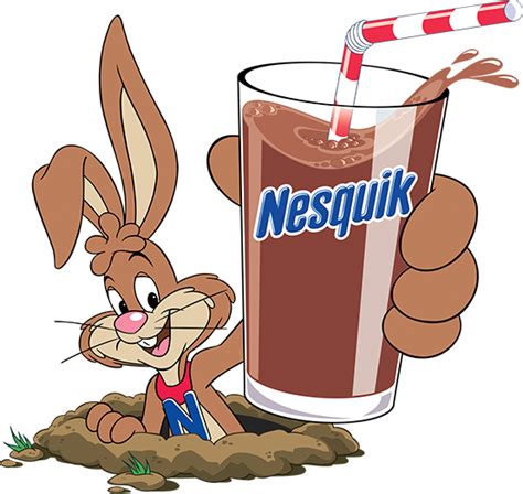 nesquik bunny bunny drawing cartoon logo cartoon design