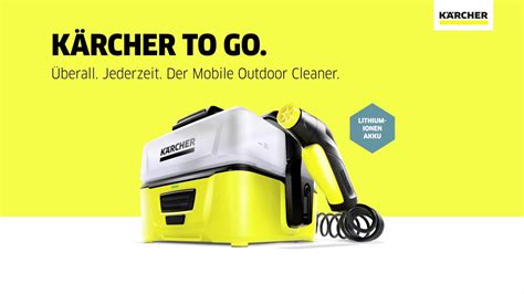 oc  der neue kaercher mobile outdoor cleaner youtube