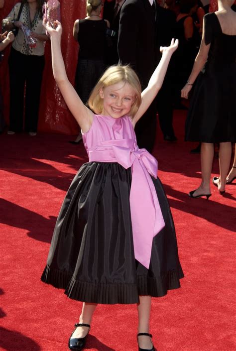 dakota fanning at the 2003 emmy awards pictures of celebrities at the