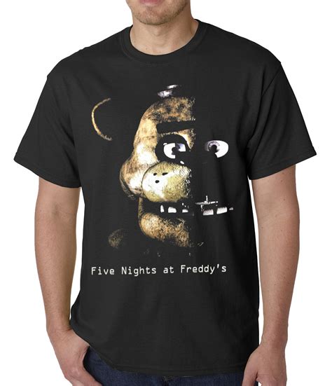 Official Five Nights At Freddy S Logo Mens T Shirt Black