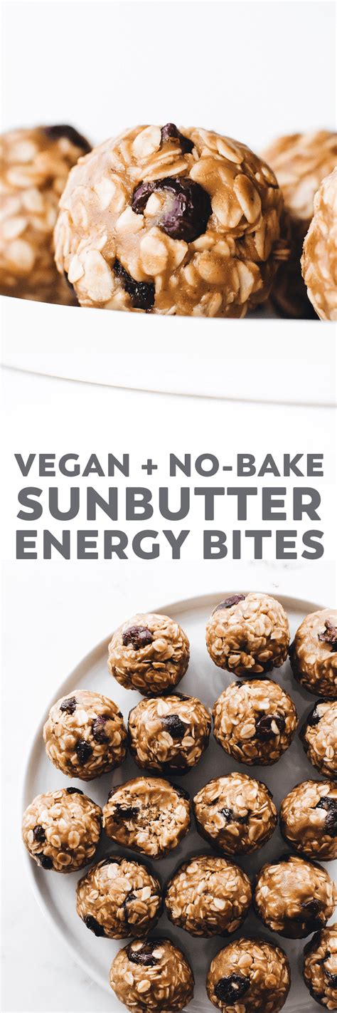 no bake sunbutter energy balls recipe healthy vegan snacks energy balls vegan snacks