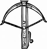 Crossbow Line Heraldicart sketch template