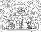 Knuckles Tails Honor Coloringhome Slavyanka Names Ausmalbilder Divyajanani sketch template
