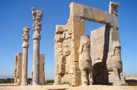 achaemenids persepolis gate   nations ancient persian