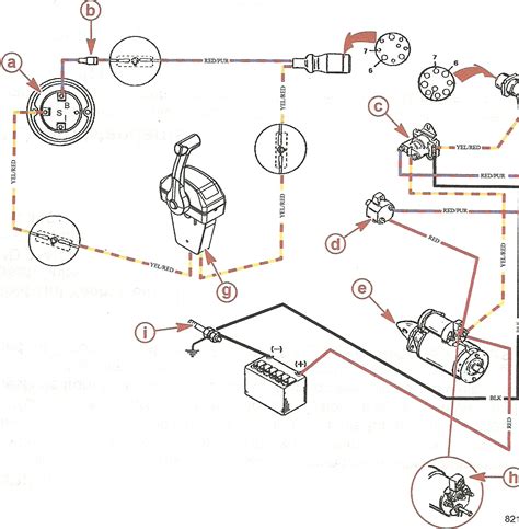 qa  mercruiser engine wiring diagram starter fuse location