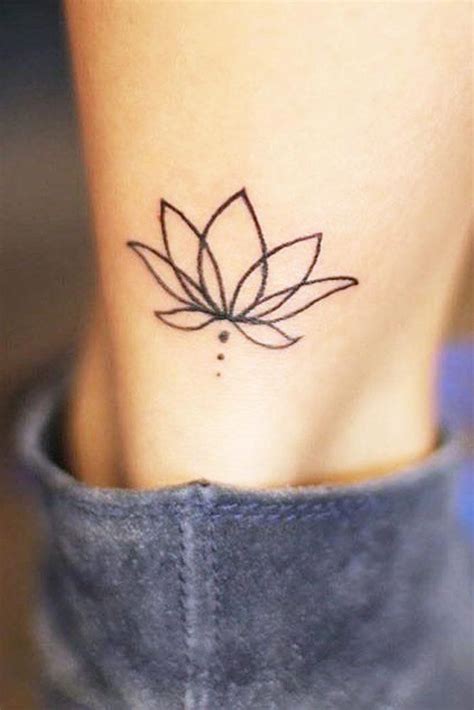 10 Best Lotus Flower Tattoo Ideas To Express Yourself Simple Lotus