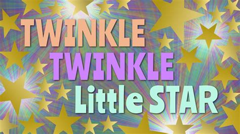 Twinkle Twinkle Little Star Nursery Rhyme Read Aloud For