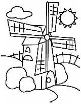 Coloring Windmill Crayola Pages sketch template