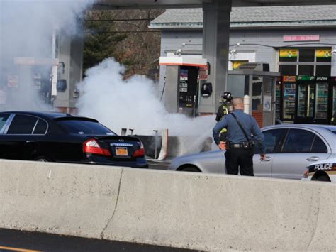 howell authorities respond to route 9 accident gas station blaze