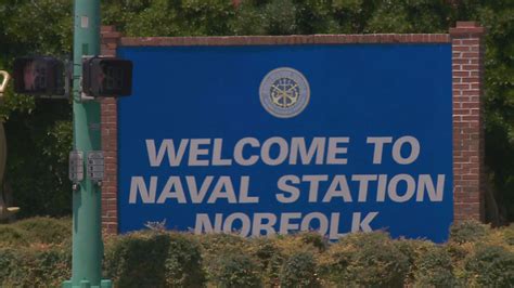 piers closed  naval station norfolk  diver spotted  water