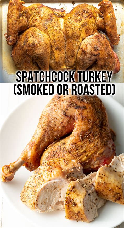 spatchcock smoked or roasted turkey recipe a spicy perspective