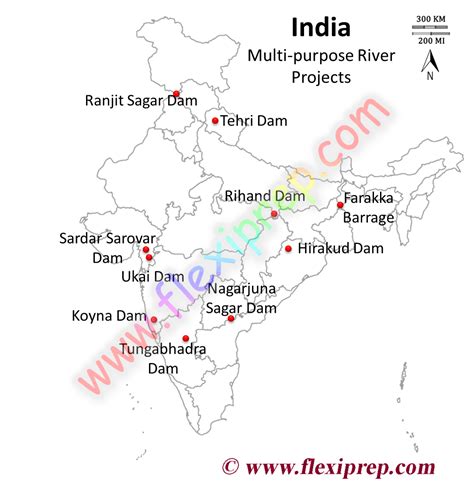 bhakra nangal dam  india map