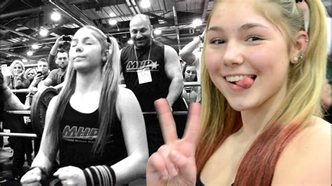 13 year old girl benches 240lb raw youtube