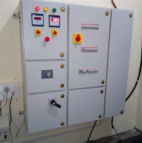 kw floor mounted  phase mild steel sheet electric control panel  distribution board