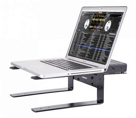 support pour ordinateur portable reloop laptop stand flat conradfr