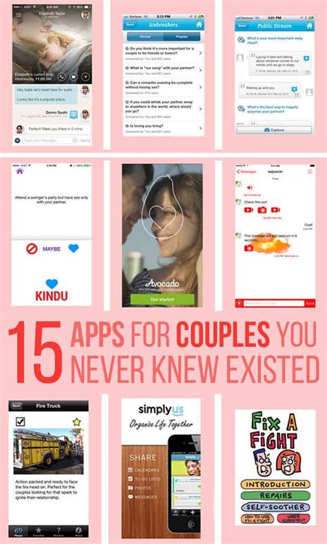 15 Apps For Couples You Never Knew Existed Apps For