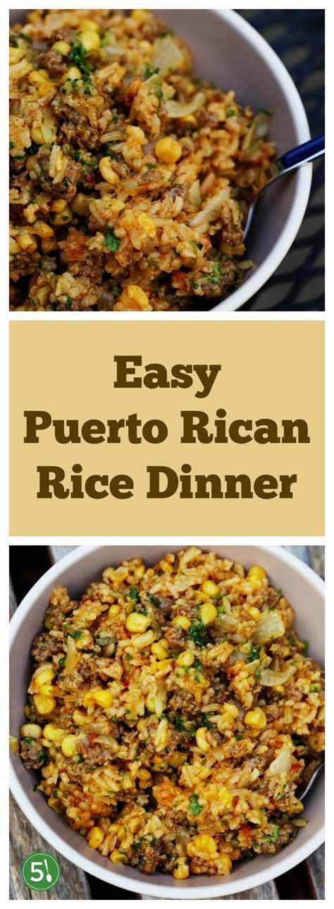 easy puerto rican rice dinner recipe   wow  family