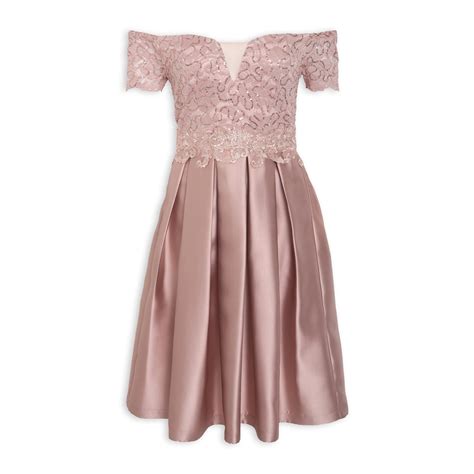 buy truworths pink lace dress  truworths