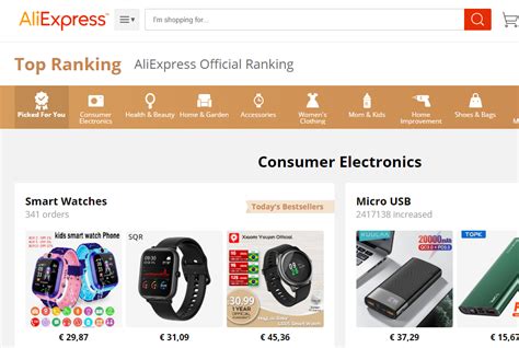 top rated products official aliexpress ranking