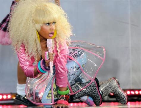 photos nicki minaj heats up gma s summer concert series photos abc news