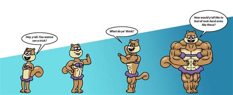 sandy cheeks growth sequence  squirrelypecs  deviantart sandy cheeks shading techniques