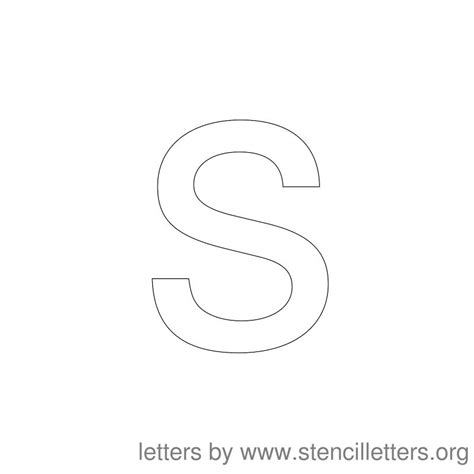 stencil letters large lowercase  print stencil letters org
