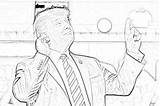 Trump Coloring President Pages Filminspector Arenas Downloadable Himself Ability Fill Big sketch template