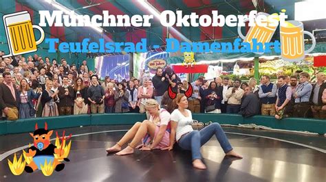 Oktoberfest München Wiesn Damenfahrt Teufelsrad