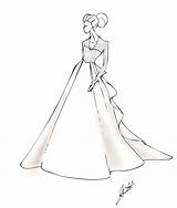 Dress Coloring Dresses Pages Easy Girl Prom Drawing Ball Gowns Girls Long Wedding Sketches Fashion Color Model Detailed Fancy Getdrawings sketch template