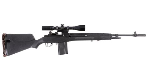 springfield armory  ma rifle  scope rock island auction