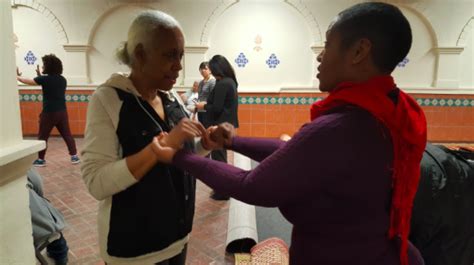local seniors learn self defense inner city muslim action network