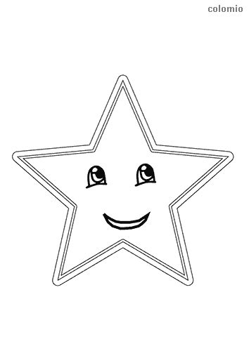 stars coloring pages  printable star coloring sheets