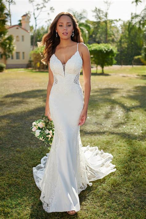 stella york 7118 sleek and sexy wedding gown with shaped
