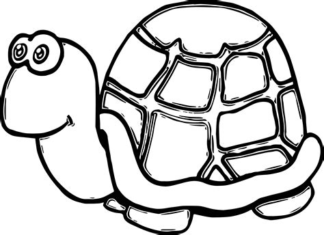 cute tortoise funny turtle coloring page wecoloringpagecom