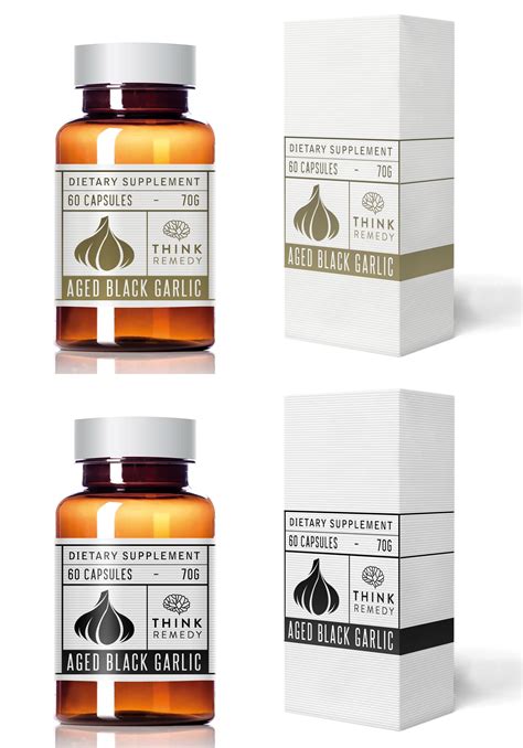 design   julienqui minimal supplement design  box  bottle label  remedy aged