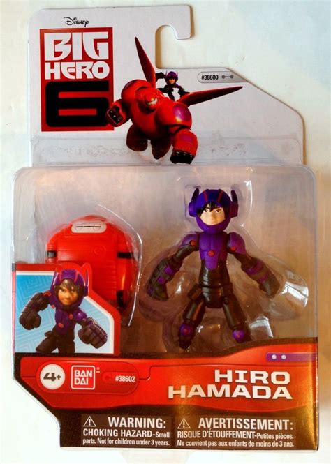 Disney Marvel Big Hero 6 Hiro Hamada Action Figure Bandai 4 Big Hero