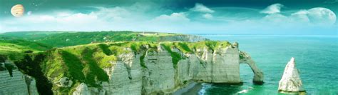 Dual Screen Nature Wallpaper Hd - 3840x1080 - Download HD Wallpaper