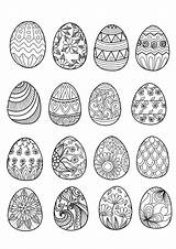 Eggs Pascua Adults sketch template
