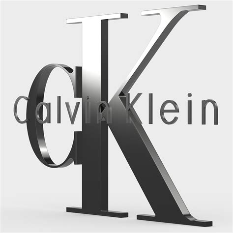 model calvin klein logo clothing cgtrader