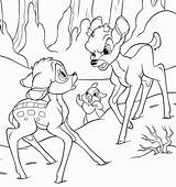 Coloring Pages Bambi Disney Walt Characters Thumper Printable Ronno Book Deer Kids Template Color Templates Bestcoloringpagesforkids Ausmalbilder Animal Fanpop Malvorlagen sketch template