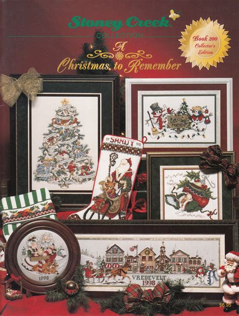 cross stitch book stoney creek collection book   christmas