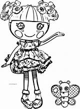 Lalaloopsy Dolls Coloring Wecoloringpage Pages sketch template