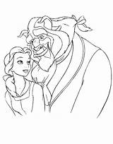 Beast Beauty Coloring Pages Printable Belle Book Kids Colouring Clipart Area Popular Coloringhome Library Sheets sketch template
