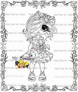 Big Besties Sherri Fifty Baldy Nifty Tm Instant Ann Dolls Doll Coloring Eye Head Digital sketch template