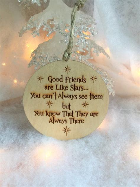 ornament christmas ornament friend gift gift taggood friends   stars friendship