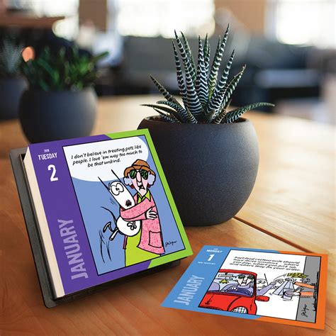 maxine daily desktop calendar walmartcom